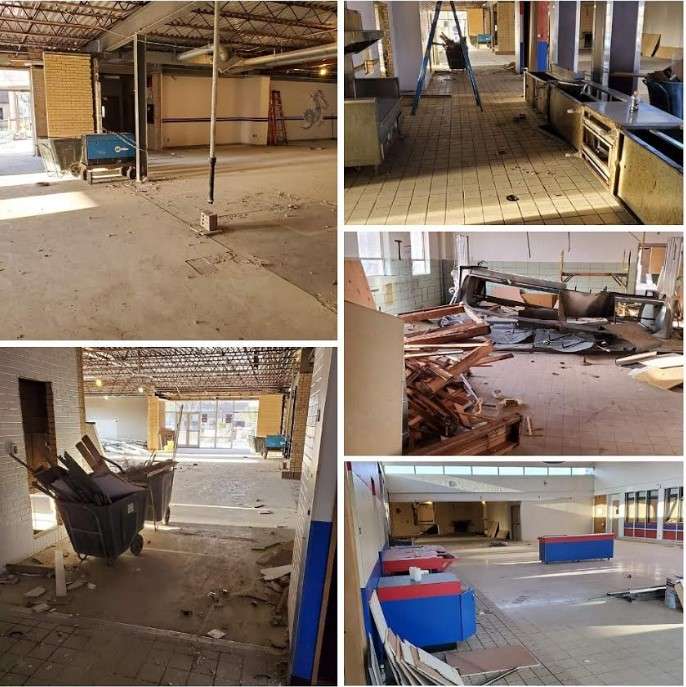 HutchCC student union construction. Photos courtesy of Jack Kipp.