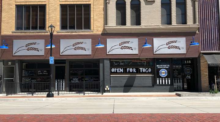 <b>Blue Skye Brewery and Eats in downtown Salina.</b> Salina Post photo