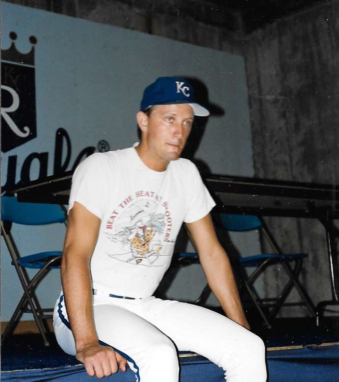 Brett Saberhagen 1986. Courtesy of Glen Grunwald