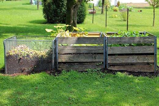 <b>Creating a compost pile is one way to lessen food waste. Composting also provides a benefit for gardens. </b>Photo courtesy KSRE
