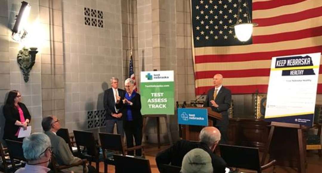 Ricketts overviews contact tracing process, proclaims “Hospital Week” in NE