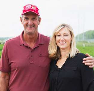 <b>Mark Clear and Lyndsi Oestman.</b> Photo courtesy KSRE