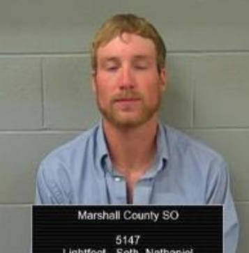 Seth Lightfoot -photo Marshall Co. Sheriff