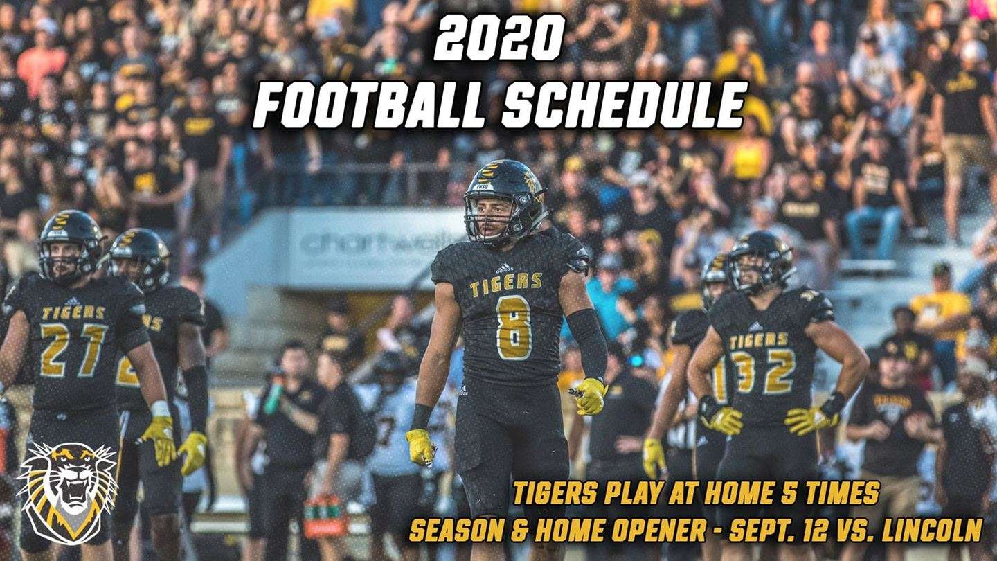 Tiger football receives new 10game schedule for 2020