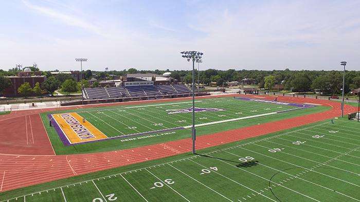 <b>Graves Family Sports Complex.</b> Image courtesy KWU Athletics