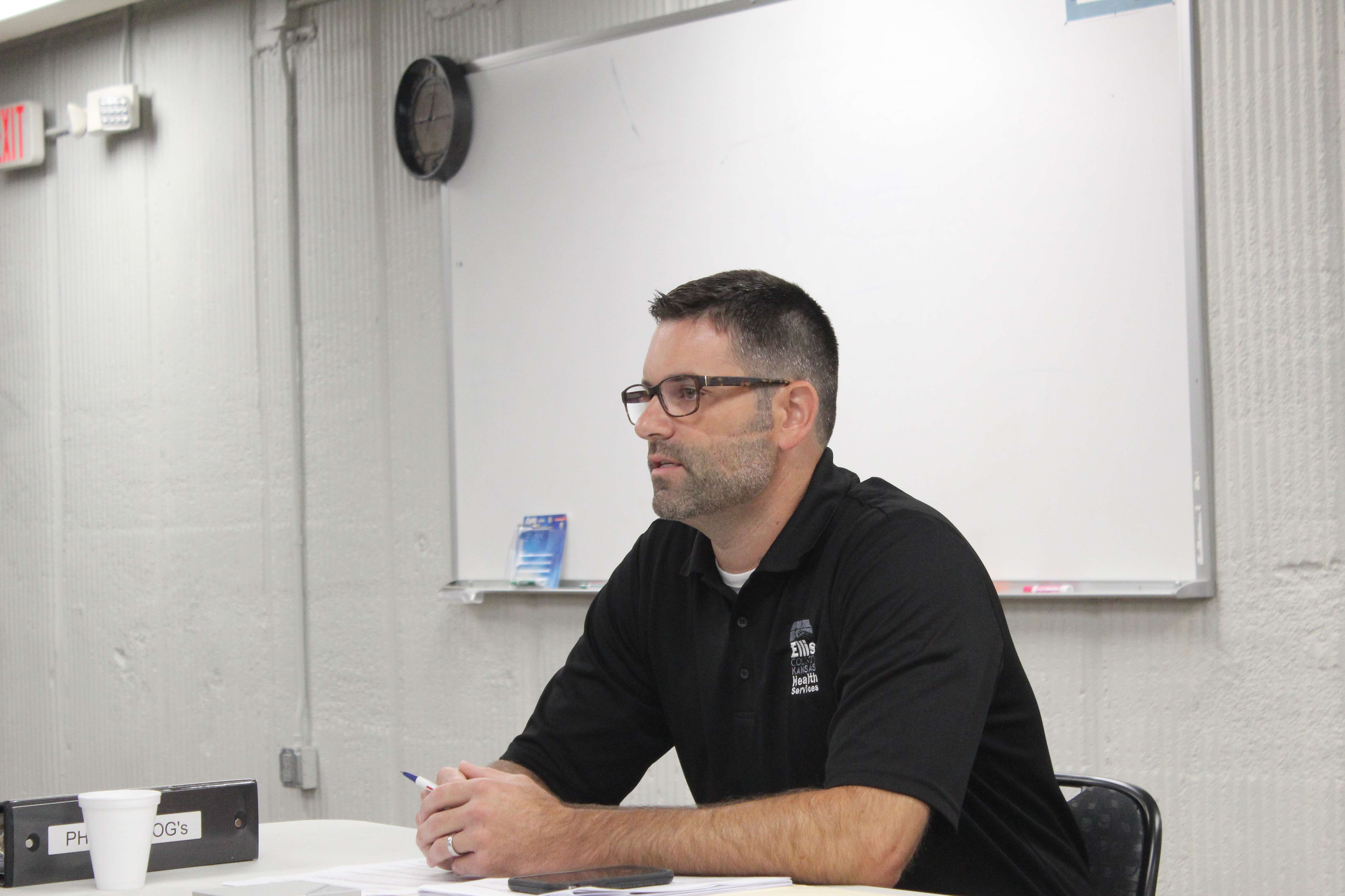 Jason Kennedy,&nbsp;Ellis County public health officer