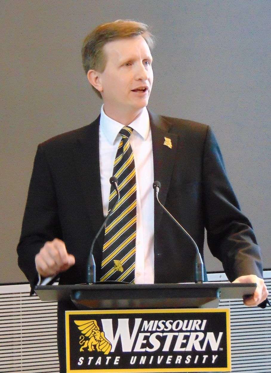 MWSU President Matt Wilson/Photo by Brent Martin