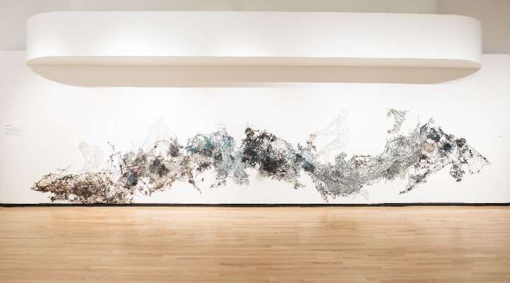 <b>Surge, a large, cut-paperwork installation by artist Fidencio Fifield-Perez, is coming to the Salina Art Center.</b> Photo courtesy SAC