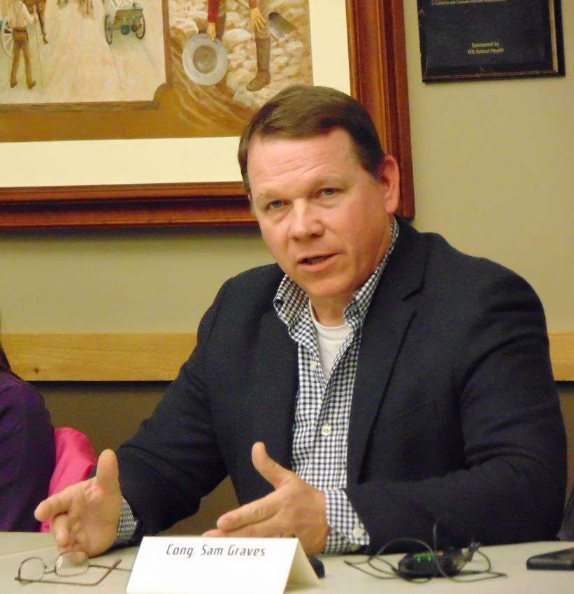 Congressman Sam Graves/Photo by Brent Martin