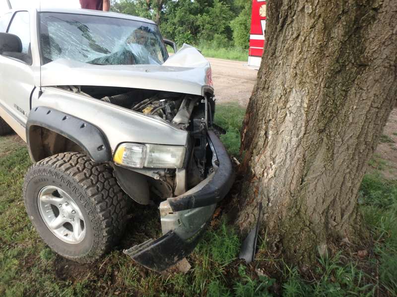 <b>The Dodge Ram.</b> Photos courtesy Saline County Sheriff's Office