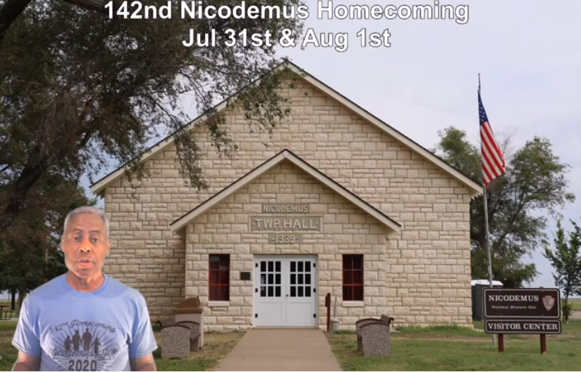 Robert Alexander, board of directors chairperson of the annual Nicodemus Homecoming celebration