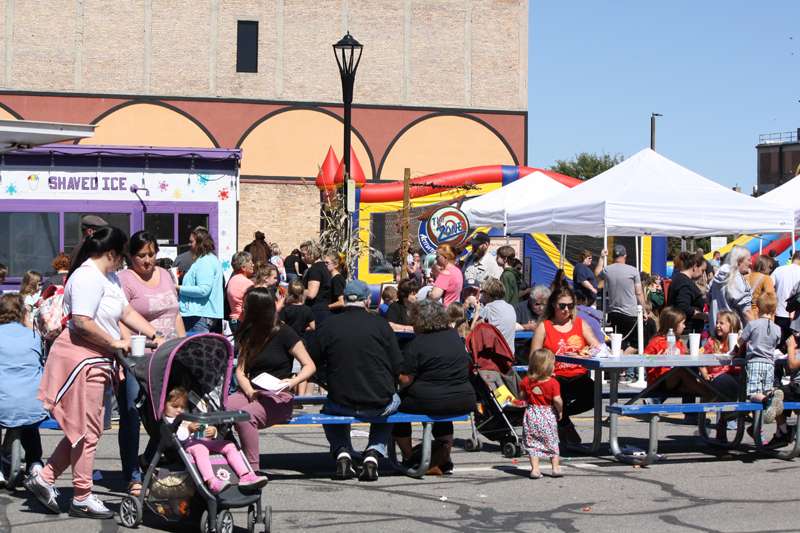 <b>Part of the crowd at a recent Smoky Hill Museum Street Fair.</b> Salina Post file photo