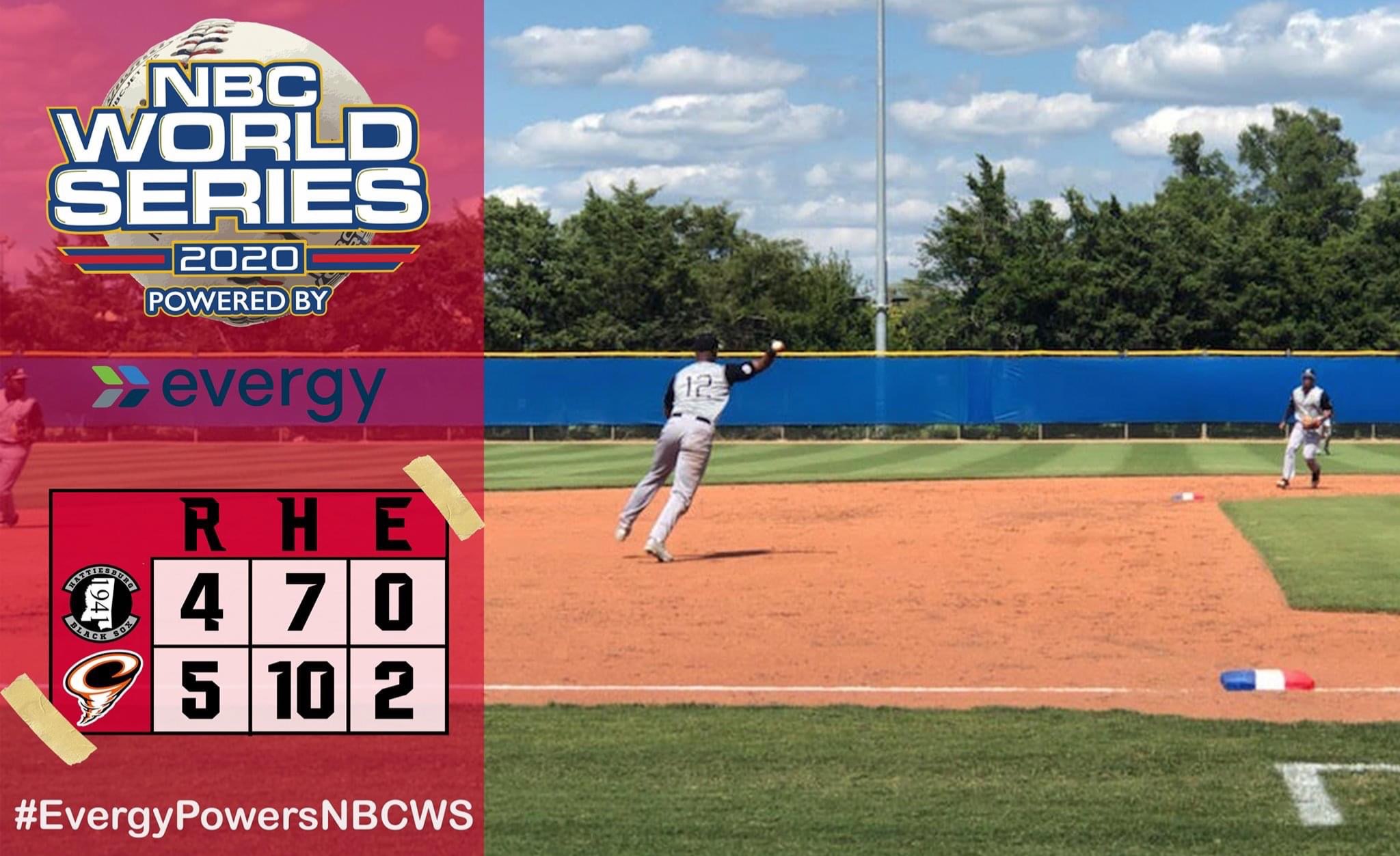 Colorado Cyclones 5, Hattiesburg, MS BlCk Sox 4 in 10 Innings