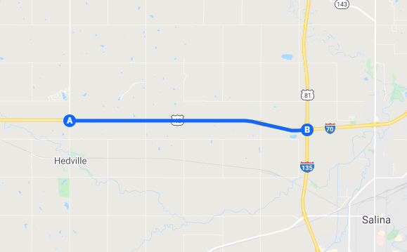 Map courtesy KDOT