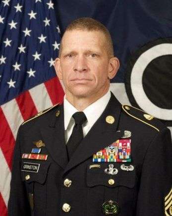 Sergeant Major of the Army Michael Grinston - Photo courtesy Military Affairs Council, Junction City