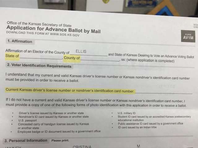 Mail-in ballots
