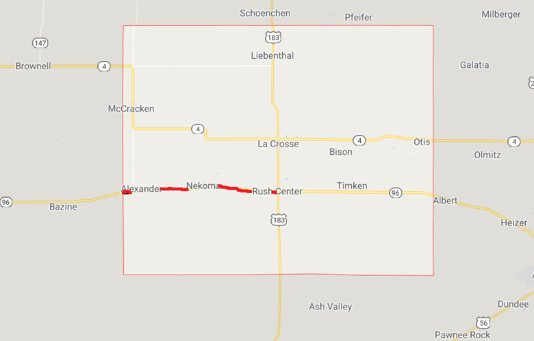 Crack-repair project to begin on Rush County section of K-96