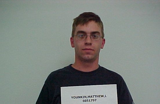 Younkin has previous convictions for DUI (2x) and for drugs, according to the Kansas Dept. of Corrections