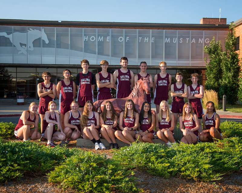 <b>The Salina Central Cross Country team. </b>Photos courtesy Danton McDiffett