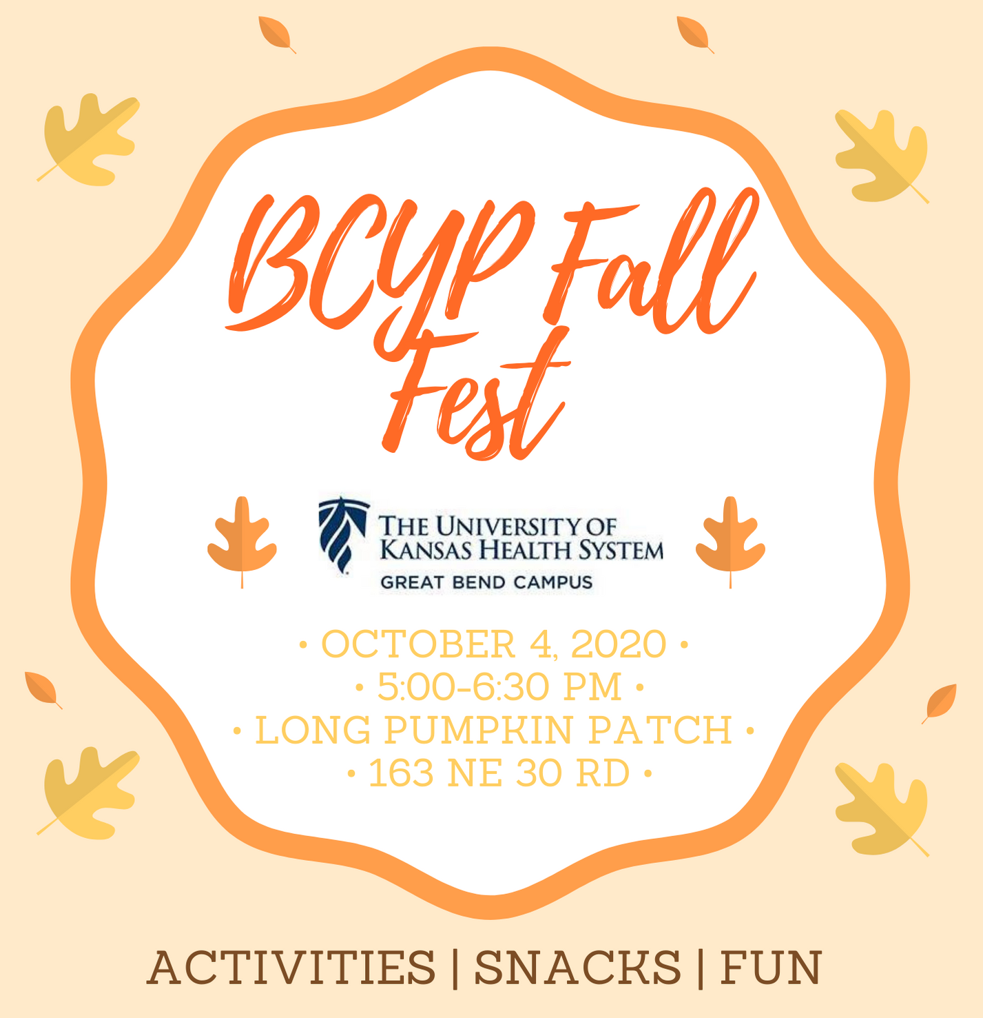 BCYP Fall Fest scheduled for Oct. 4