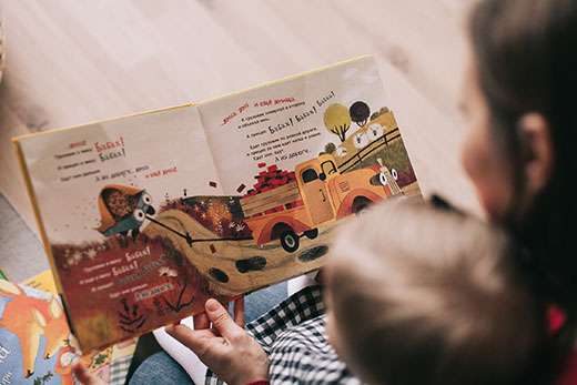 <b>Reading is an early activity that can affect brain composition, and contribute to a lifetime of good health. </b>Photo courtesy KSRE