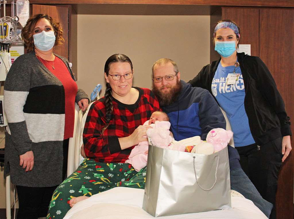 <b>Isabelle Elizabeth Clark is the first baby of 2021 at Abilene's Memorial Hospital. </b>Photo courtesy MHS
