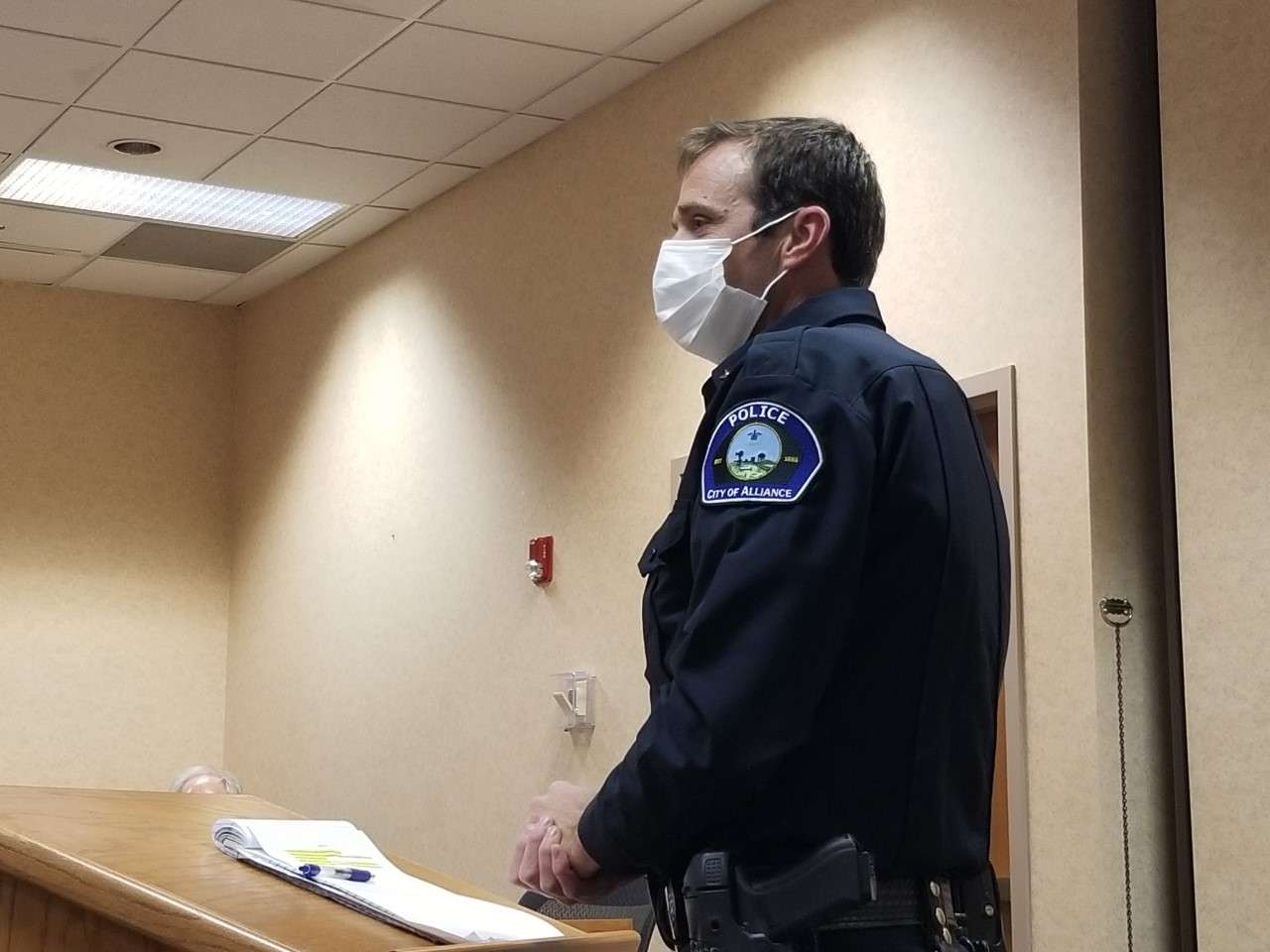 Alliance Police Chief Philip Lukens