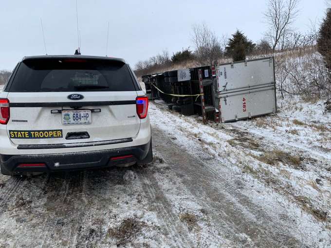 Missouri Highway Patrol Troop H has responded to a lot of winter-related traffic incidents, including this one in rural Clinton County on January 15.