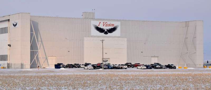 <b>1Vision Aviation at the Salina Regional Airport.</b> Photo courtesy Salina Airport Authority