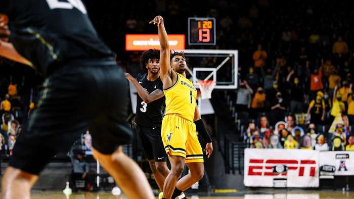 <b>Shockers' Tyson Etienne.</b> Photo courtesy <a href="http://goshockers.com">goshockers.com</a>