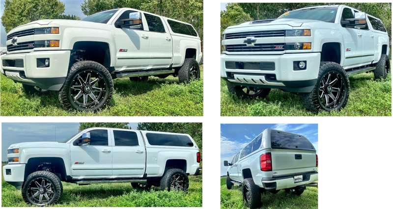 <b>Multiple view of the missing pickup.</b> Photos courtesy Crimestoppers