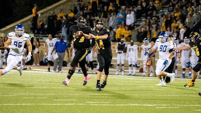 <b>Tigers' Chance Fuller.</b> Photo by Nicole Heitmann courtesy <a href="http://fhsuathletics.com">fhsuathletics.com</a>