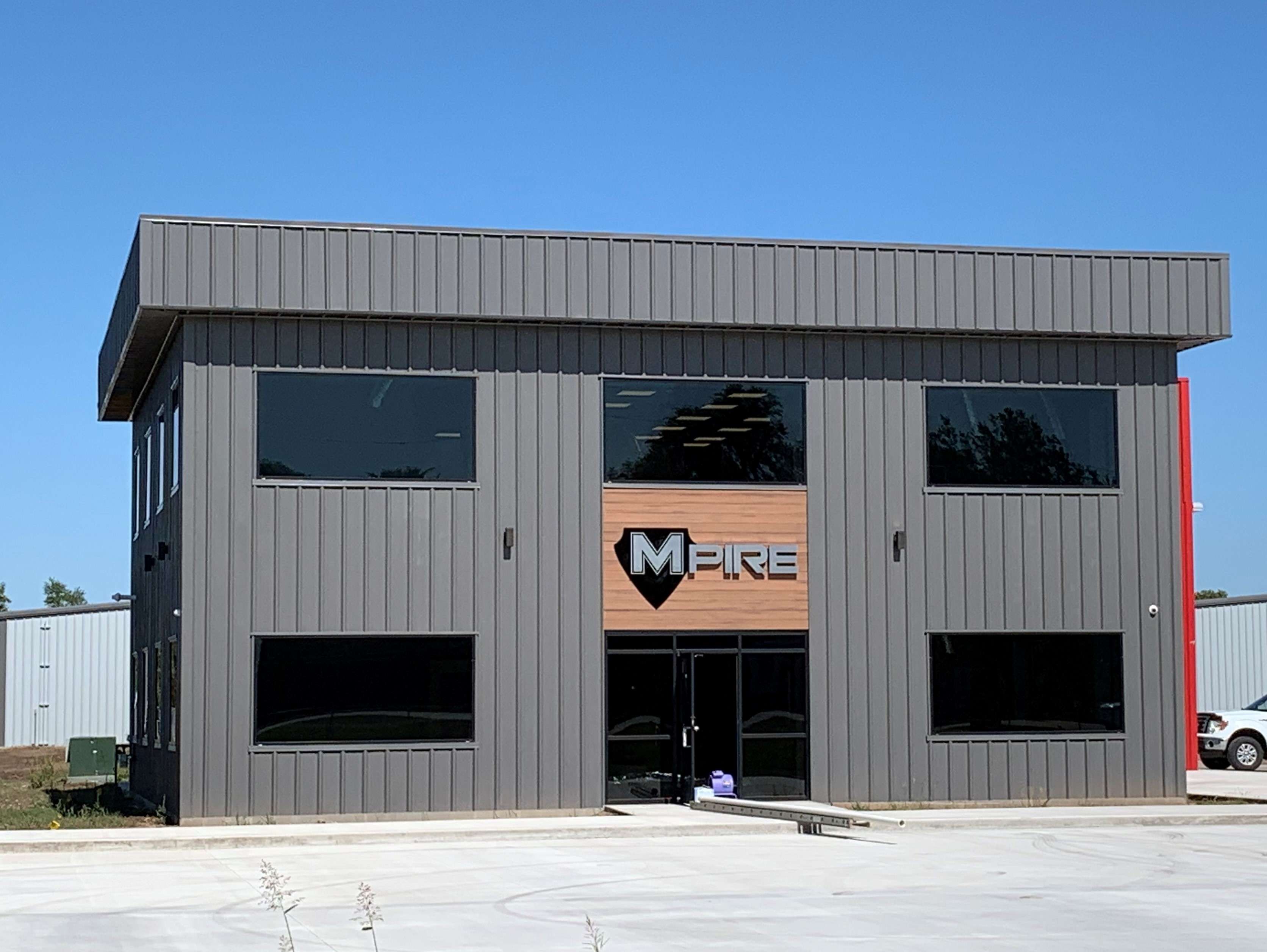 Construction is wrapping up on the new Mpire building at 108 10th Street in Great Bend