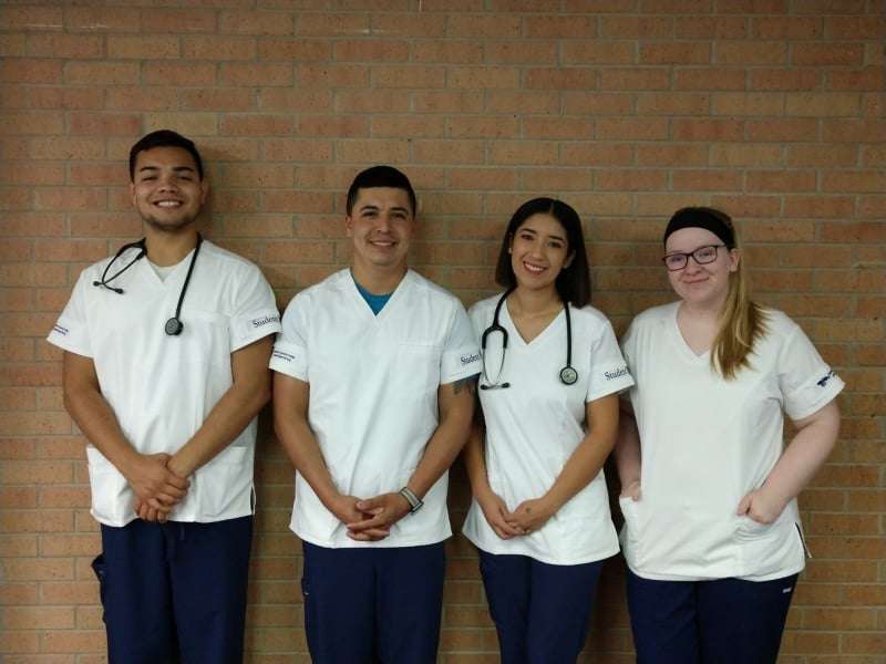 PICTURED (L to R): Daniel Simental, Joel Hernandez, Karen Ibarra and Laci Sutton.