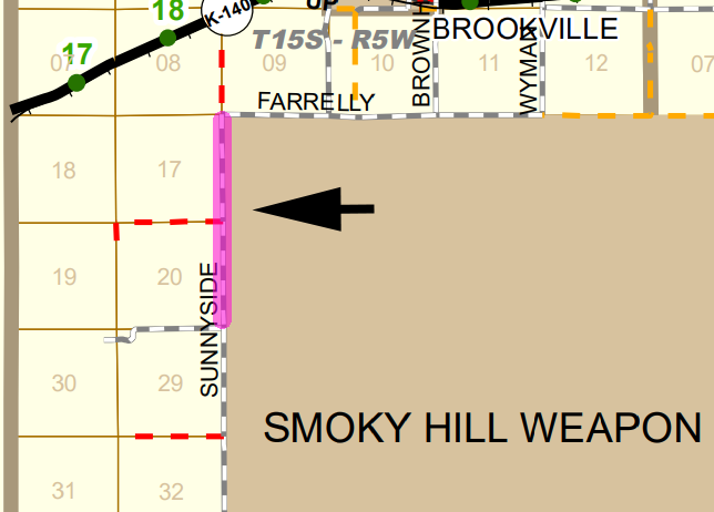 Map courtesy Saline County