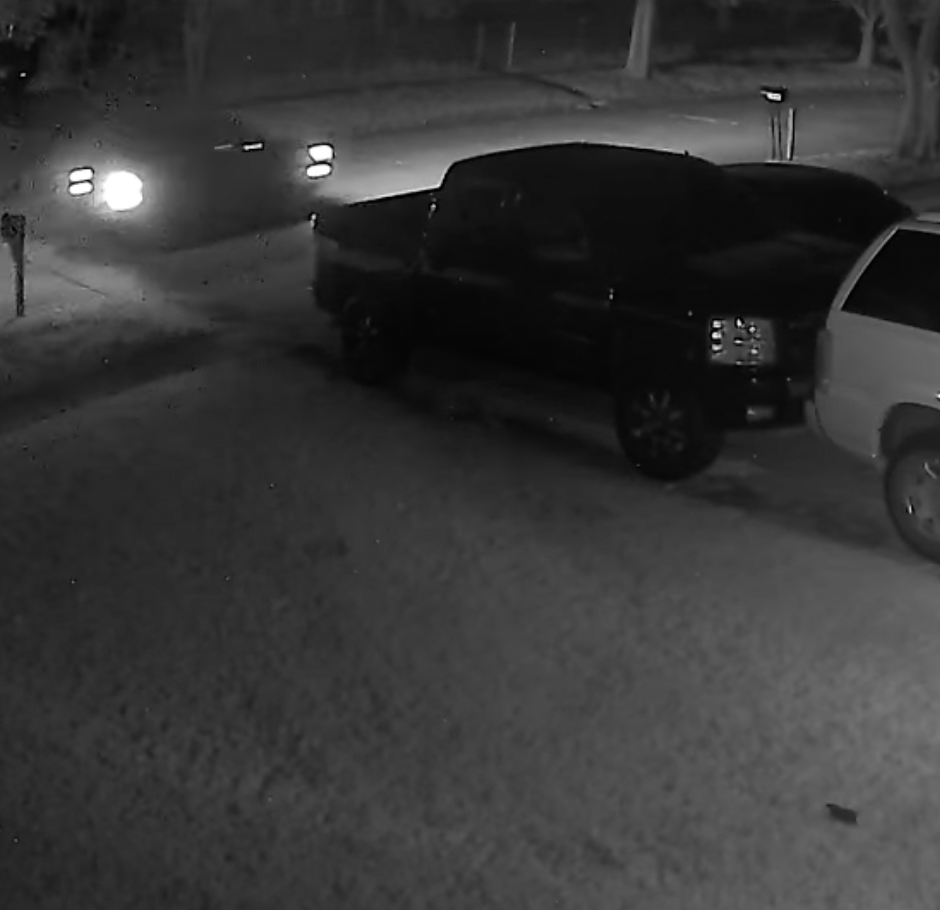 Image of the suspect vehicle driving by early Tuesday-Wichita Police