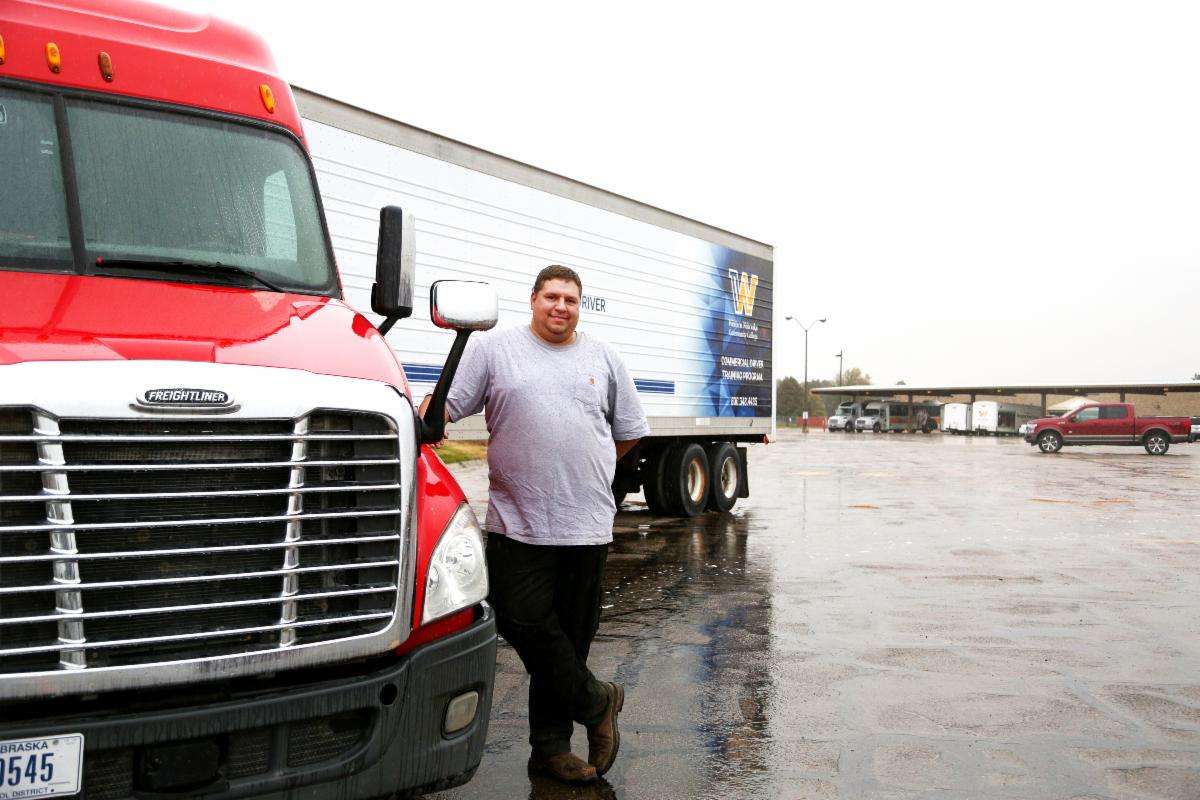 Nathan Ulander, of Bayard, is one of 19 graduates of WNCC's CDL program since the Fall 2020 semester. He earned his CDL over the summer and is currently employed with the Nebraska Department of Transportation.