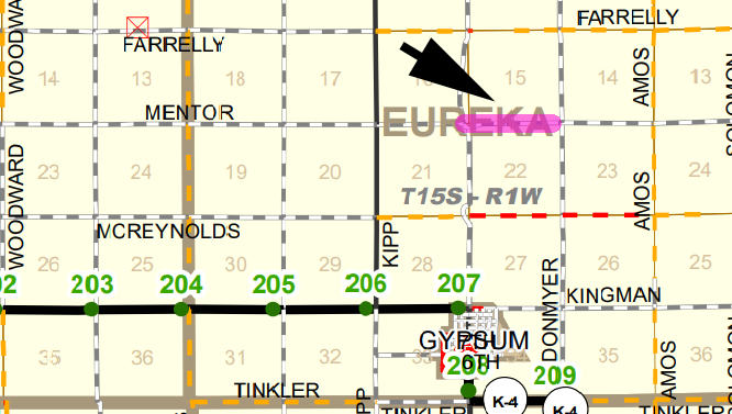 Map courtesy Saline County