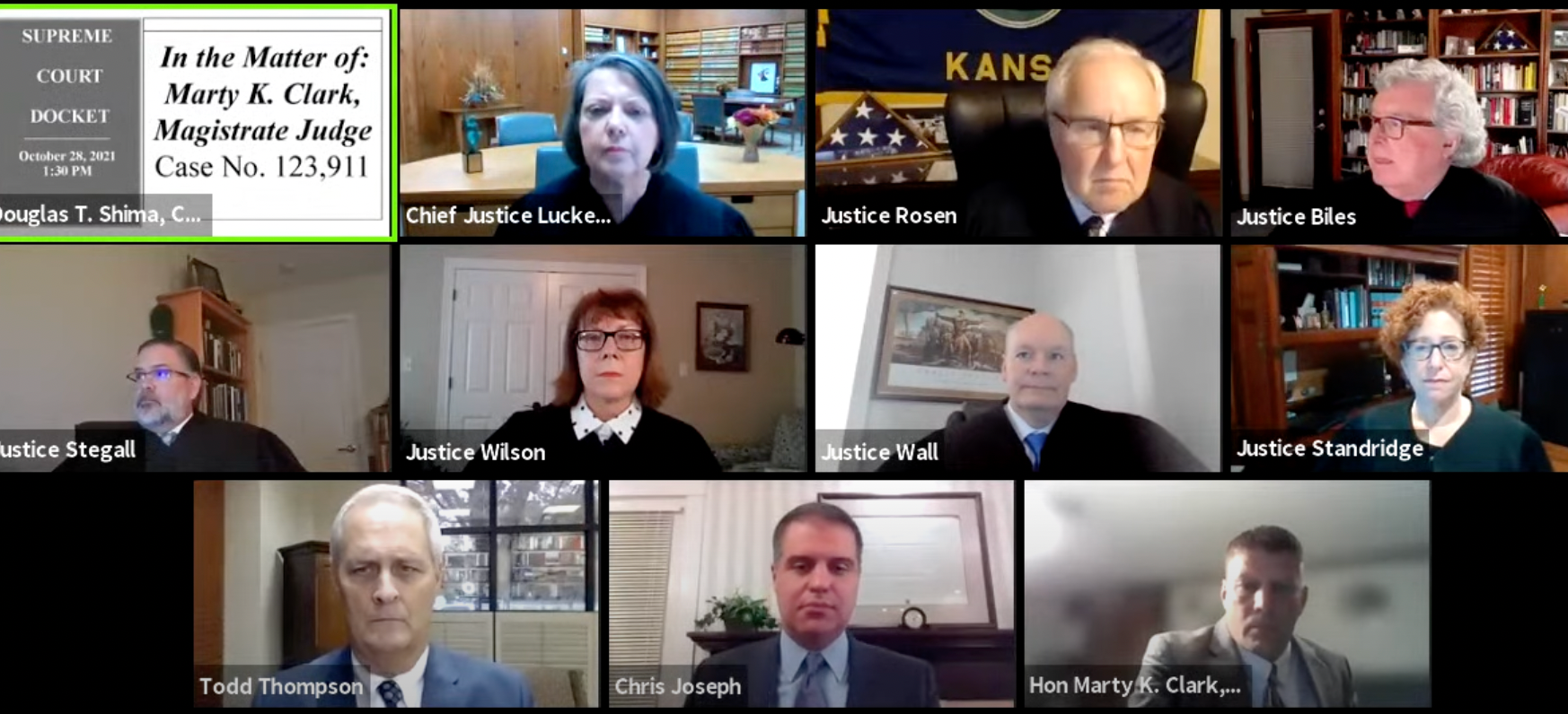 🎥Kansas Supreme Court debates judge who image