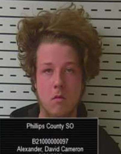 Alexander is being held in Rooks Co.