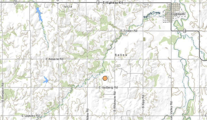 Map courtesy Kansas Geological Survey