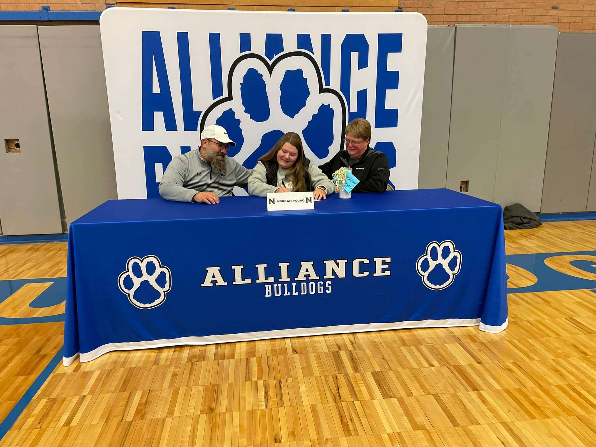 L-R: Brian Young, Morgan Young, Stacey Young