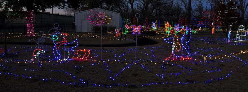 <b>Another view of the lighting check.</b>