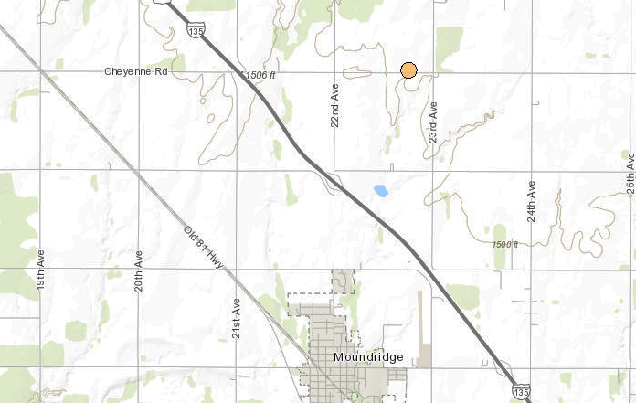 Map courtesy Kansas Geological Survey