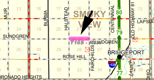 Map courtesy Saline County