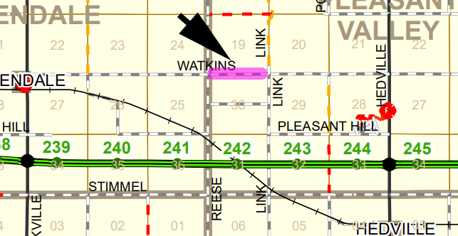 Map courtesy Saline County