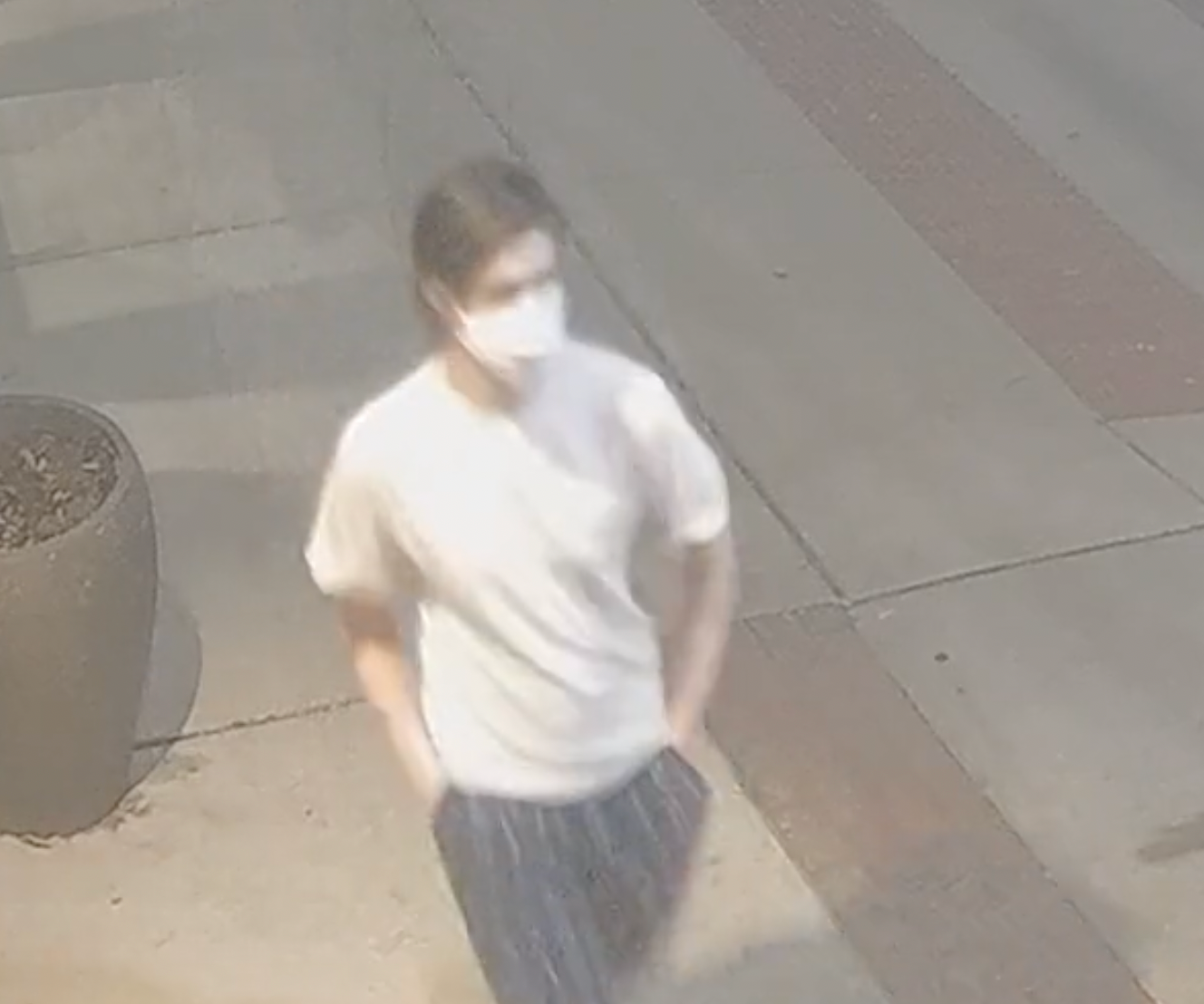 Suspect as shown from security camera image- Wichita Police