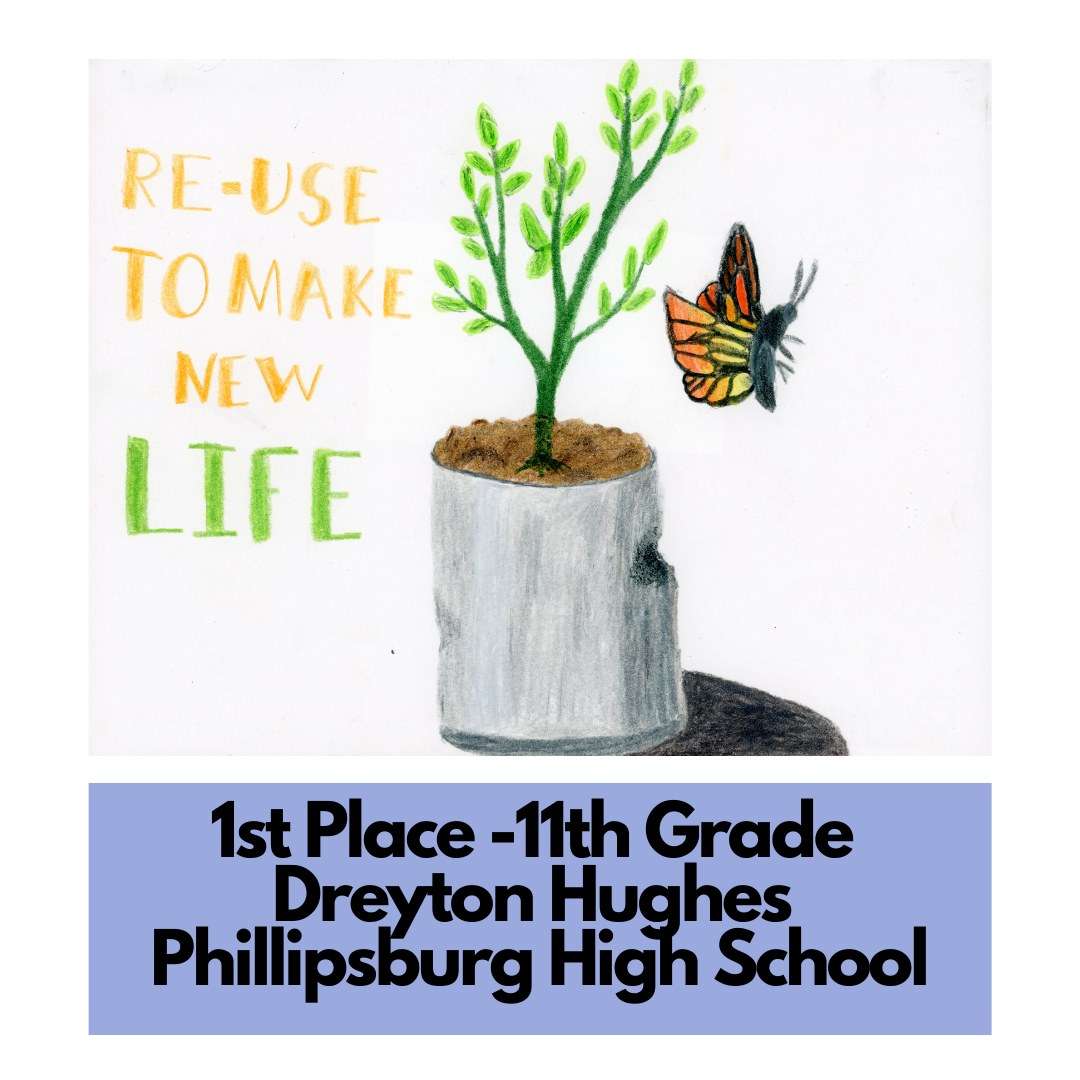 Dreyton Hughes, Phillipsburg, is a winner of the 2022 Keep It Clean Kansas Calendar competition. This year’s theme was “Recycle Right – What Really Belongs in the Recycle Bin.”