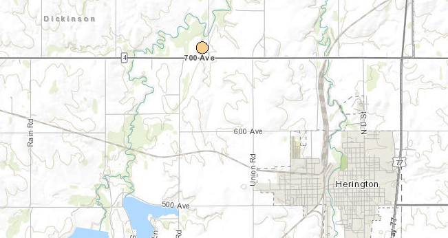 Maps courtesy Kansas Geological Survey