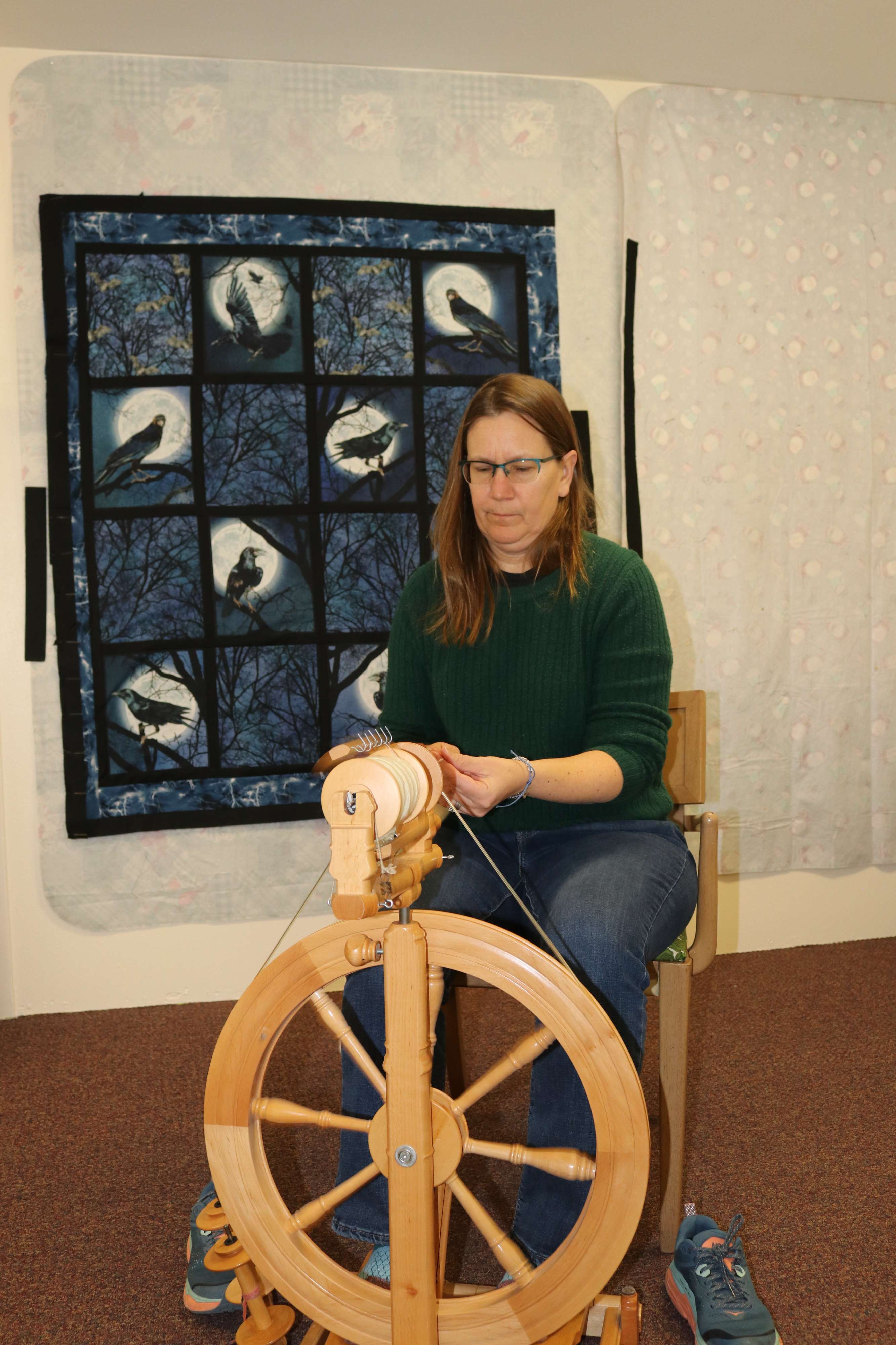 Fiber artist opens shop in Chadron, shares zeal for the craft